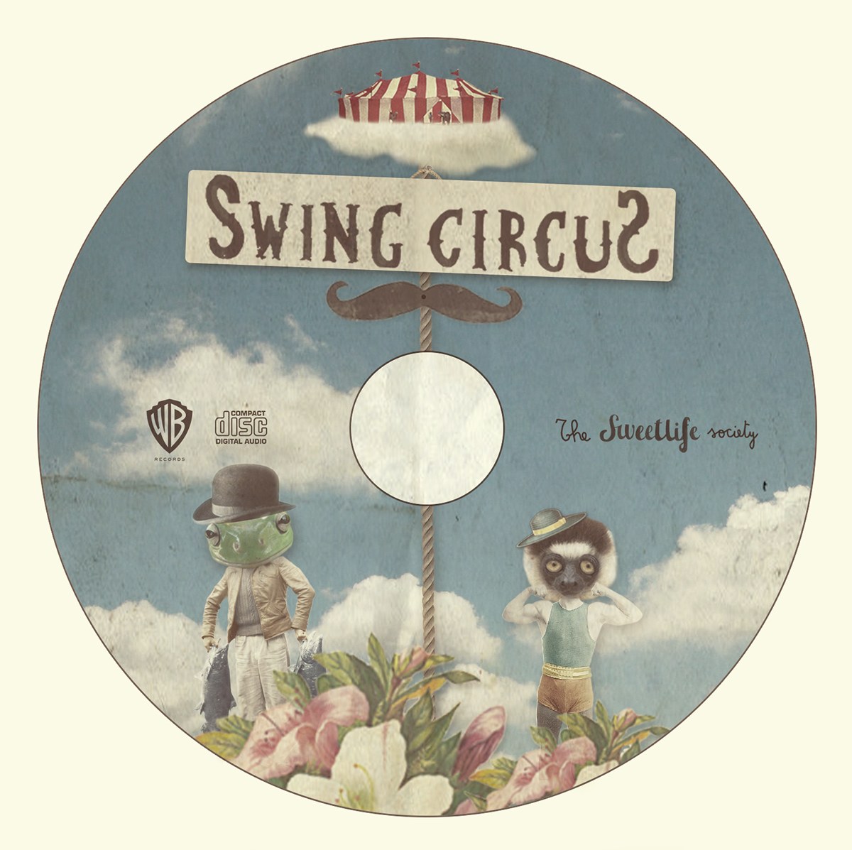 swing circus Album Warner Music sweet life society electroswing electro swing REMIX hip hop collage print Project
