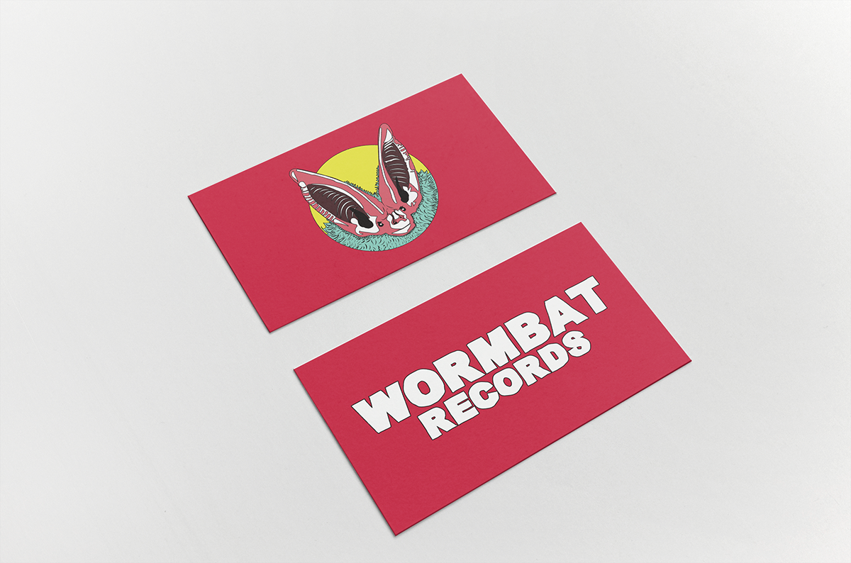 wormbat wormbat records Records record label Label bat Bats worm worms animals morcego batman