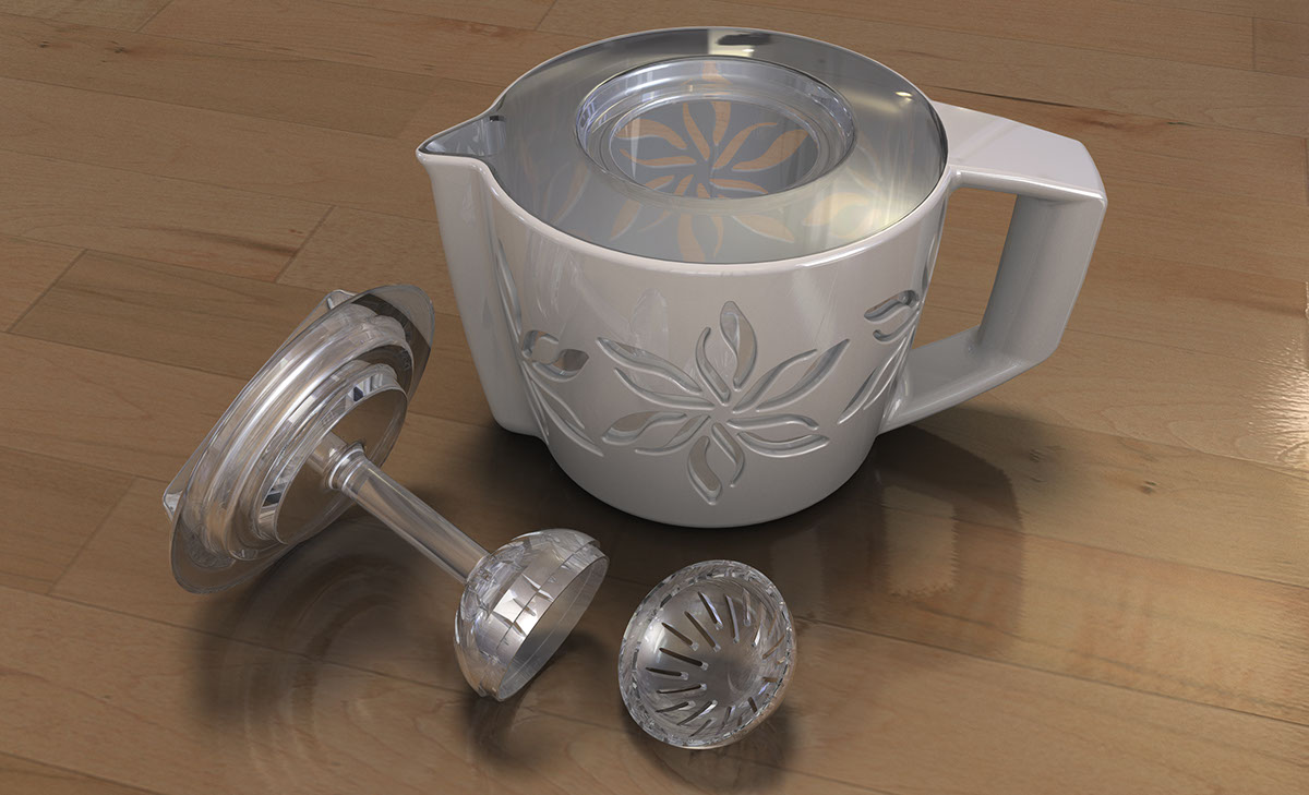 teapot pattern housewares glass ceramic kitchen teaoff tea off