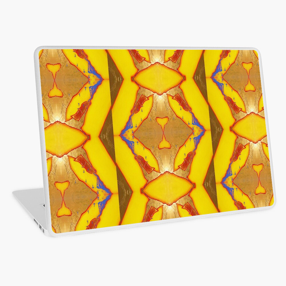 painting   collage yellow gold abstract painting organic feuille arts plastiques africa Surface Pattern