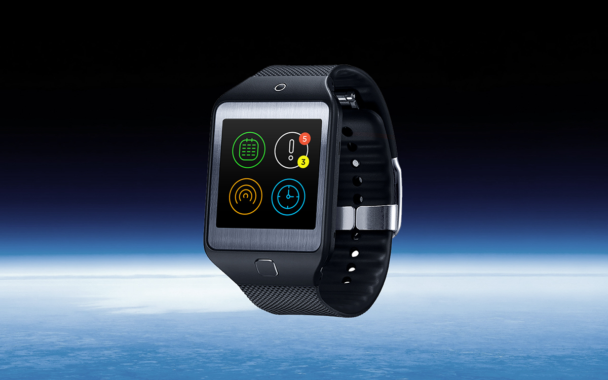 nasa smartwatch application GUI UI user interface astronaut samsung galaxy gear