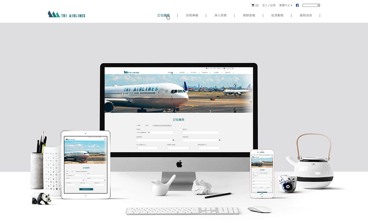 Responsive rwd Web Website sketch photoshop aviation industry airplane