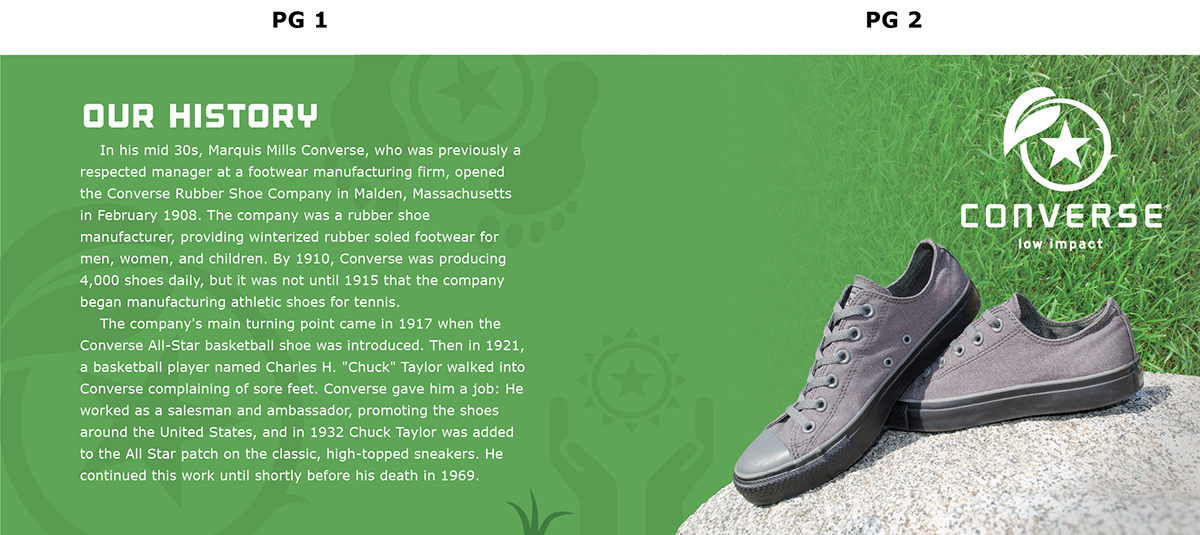 Converse Low Impact Eco Friendly Shoes Rebrand environmentally conscious