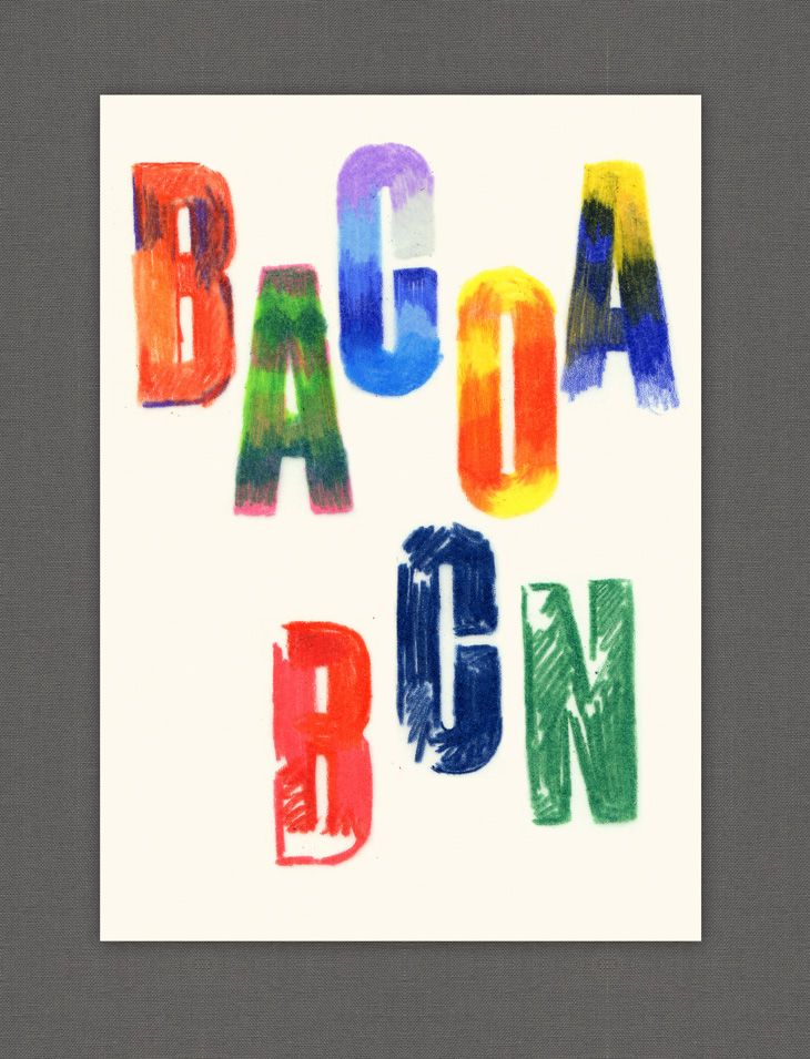 Bacoa hamburger barcelona bar restaurant poster