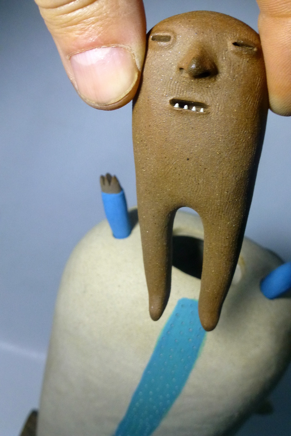 gres ceramica escultura pequeño formato objetos