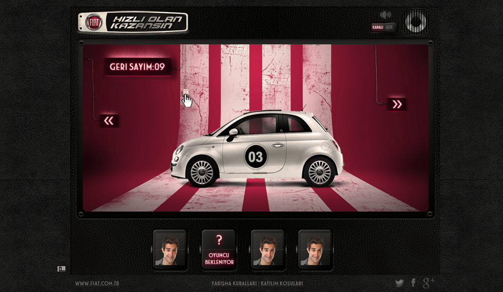 fiat app online game game race car race car type race application cool concept creative