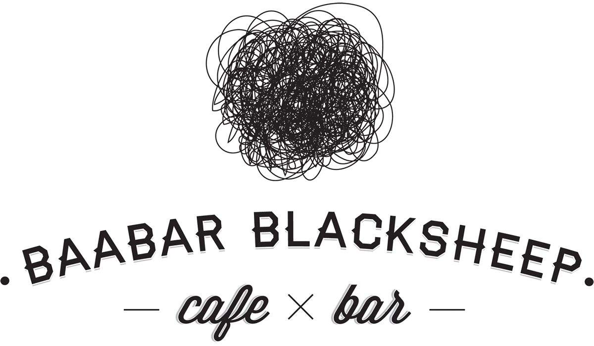 type blacksheep cafe westend Hipster home made Coffee black texture typography   lettering hand crafted  Raw Photography  app