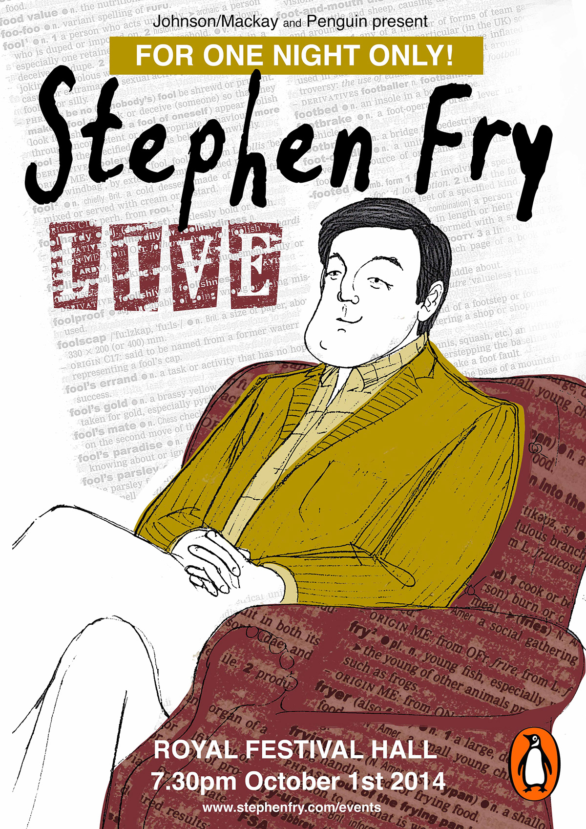 stephen fry poster words Character