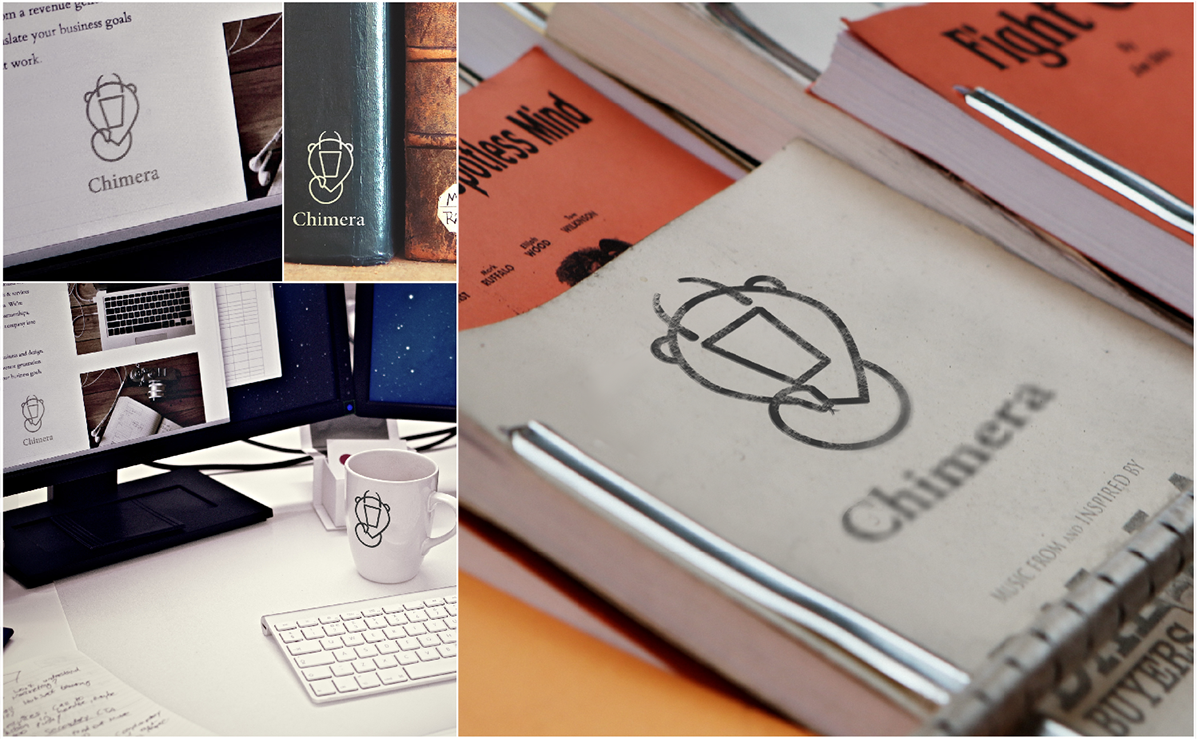 chimera logo vector Illustrator brand