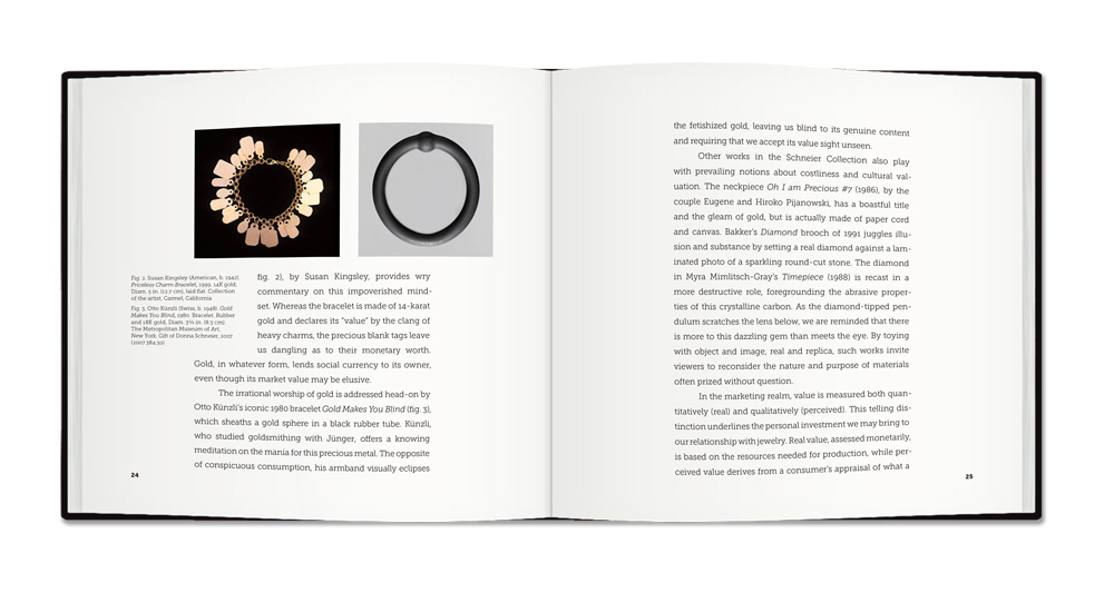 Donna Schneier jewelry book contemporary jewelry Gina Rossi Design fine art book exhbition catalog