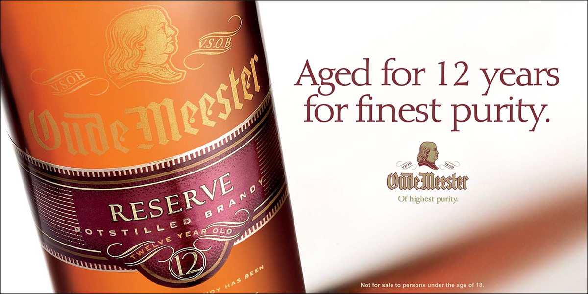 Oude Meester Brandy 12 Year Old reserve