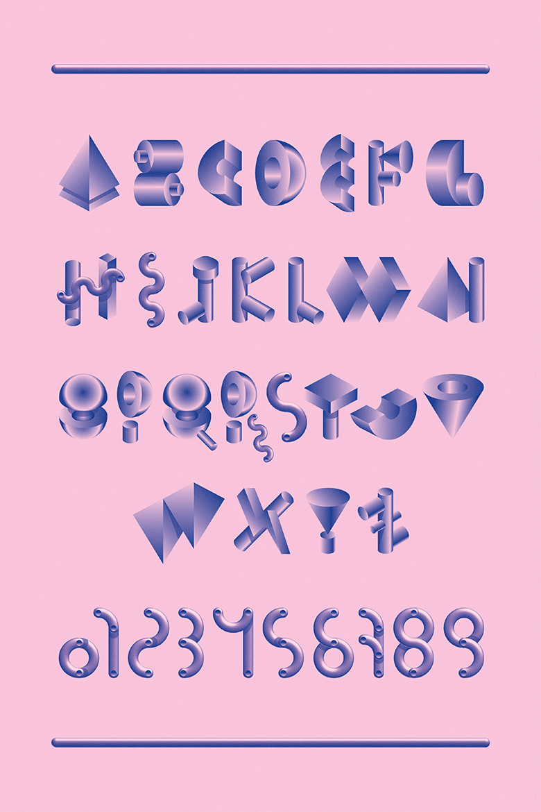 D&AD / Lettering BIG TOY Typeface W+K wieden+kennedy John Jay
