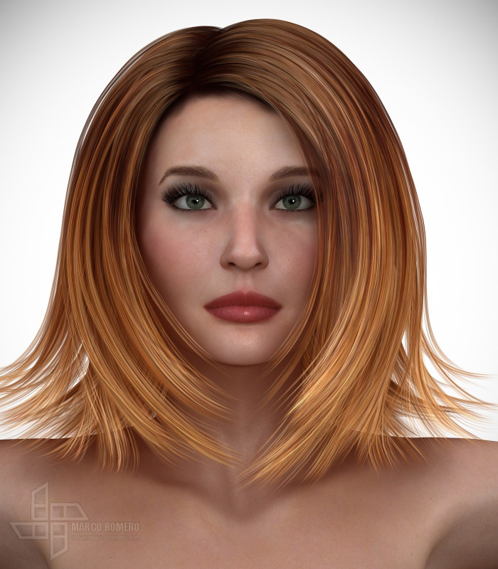 eGirl nude sexy female anatomy lip sync Poser avatar 3D girl beauty woman spokesperson