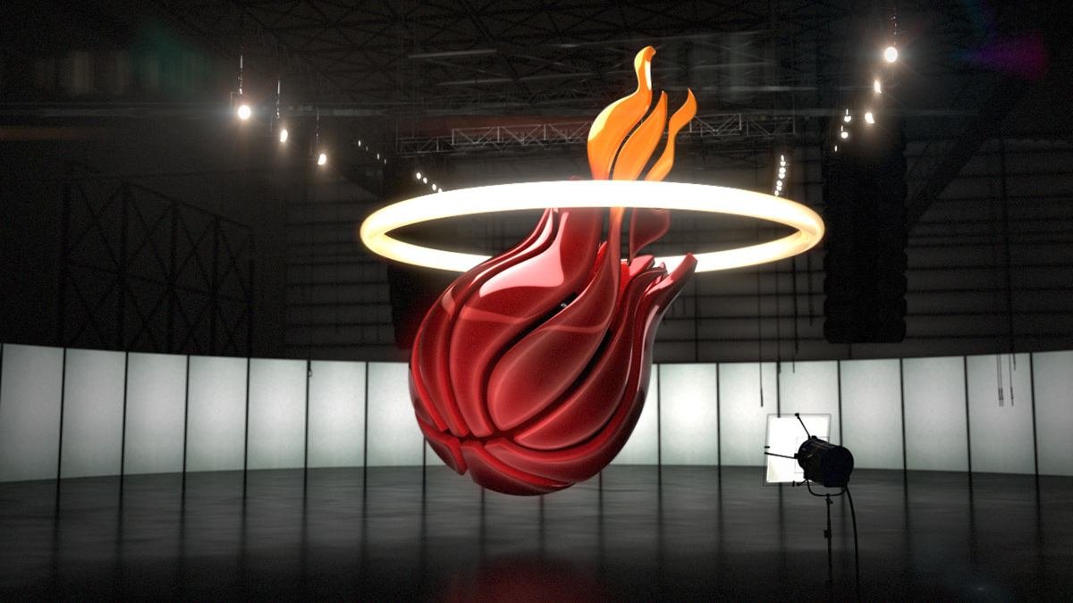 NBA on ESPN - 3D Logo Design/Animation 