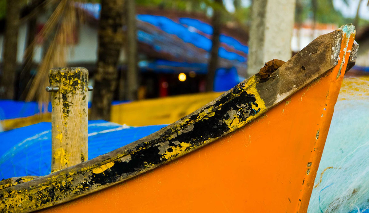 mosoon Goa Boats rain anchor rope colors