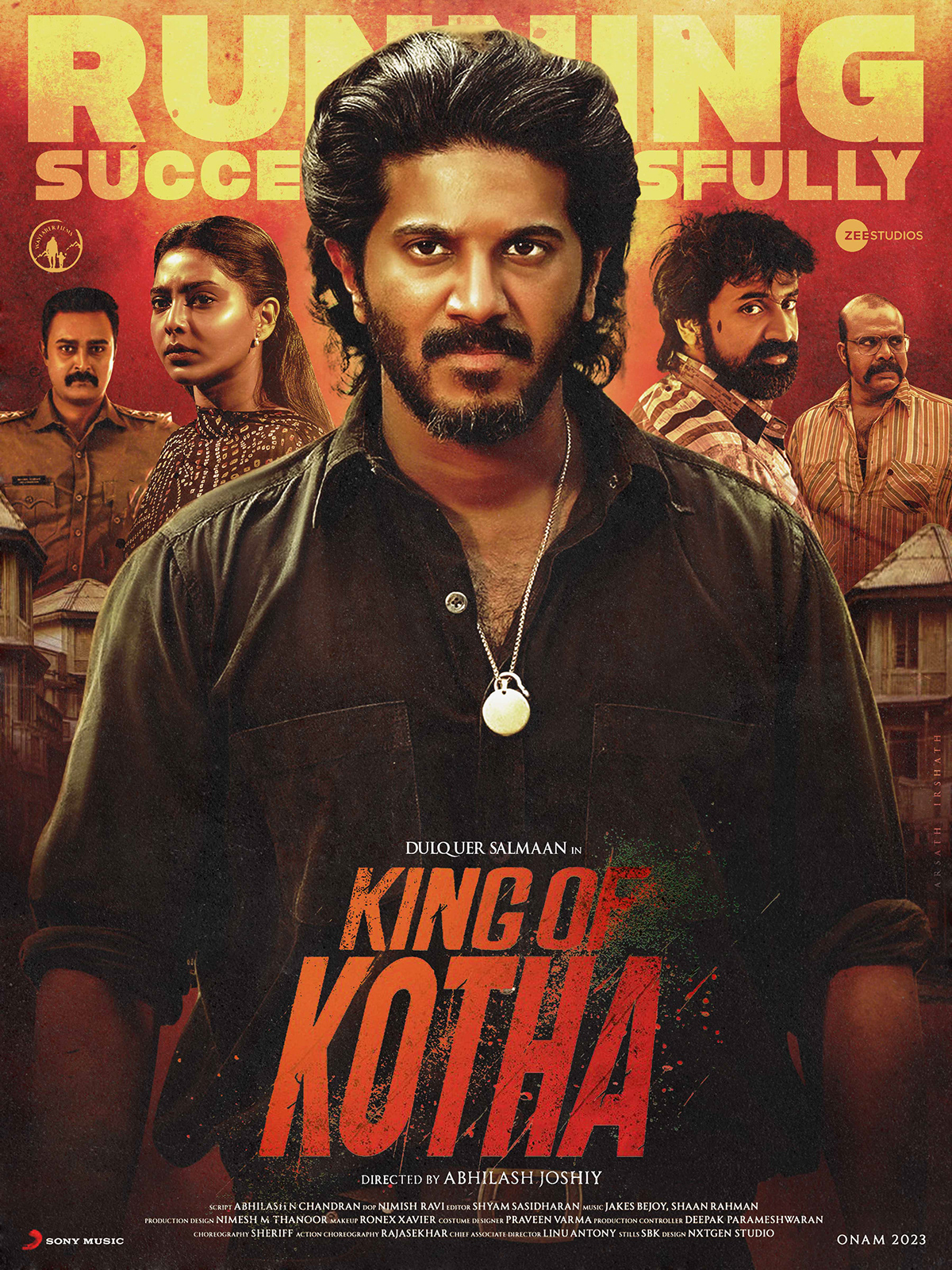 King Of Kotha Kok Dulquer Salmaan posterdesign posters Arsath Irshath 4not4studios fanmade DQ