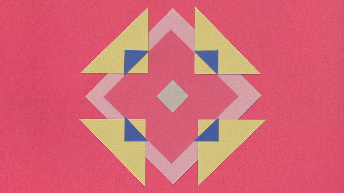 Mandalas ponchos papercut colorful play
