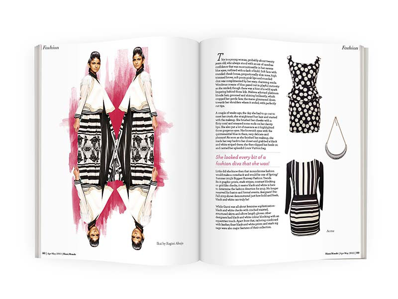 Haut.Monde publication magazine Magazine design publication design high fashion  luxury Luxury Magazine Elle  vogue  Music  FOOD  layout lifestyle India