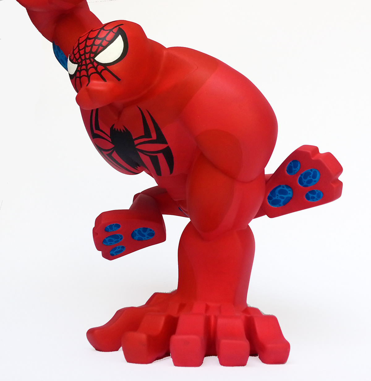 Wuzone Custom spiderman Coarsetoys paw Munny Dunny Kidrobot arttoy toy collectible vinyltoy vinyl geek acrylics