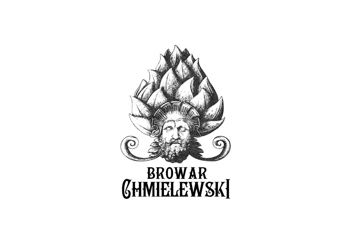 polish craft beer Label brand logo morawski