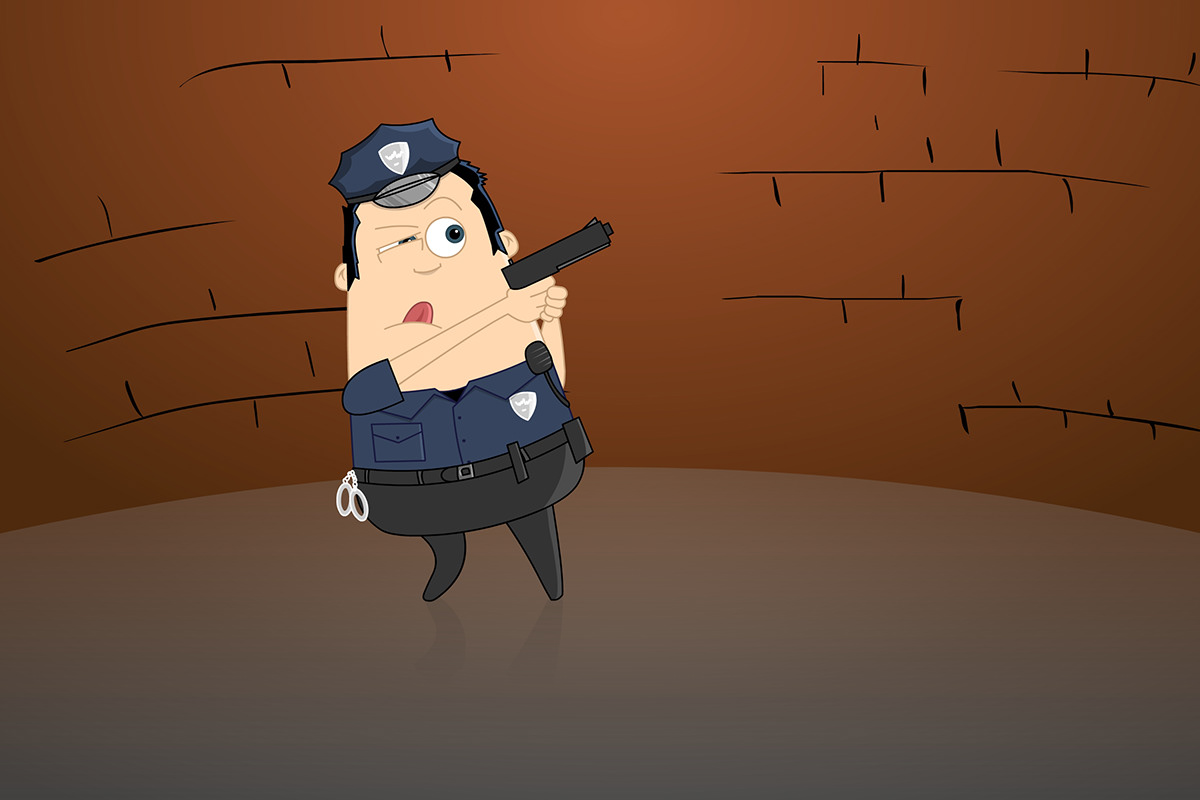 egghead Pocketman Flash cartoon characters taco king tacoking Robbers BAD GUY Clerk Cop police Fast food Super Hero