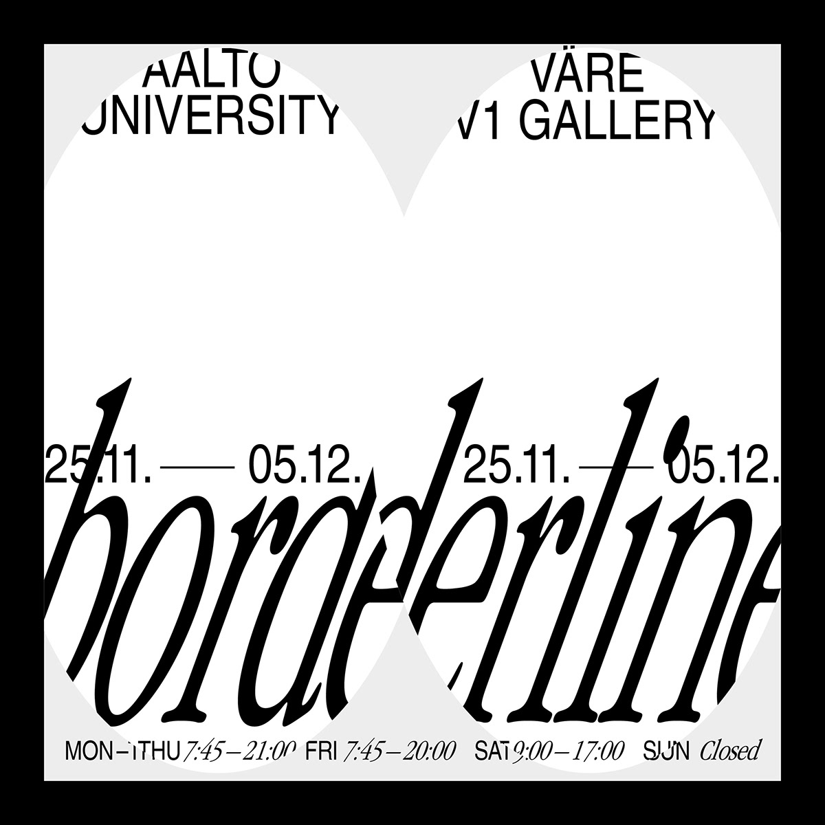 poster Poster Design visual identity graphic design  typography   Exhibition  exhibition identity video installation