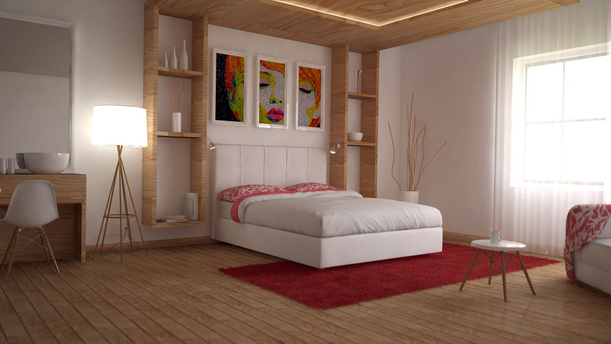 bedroom design Interior wood minimalist simple modern