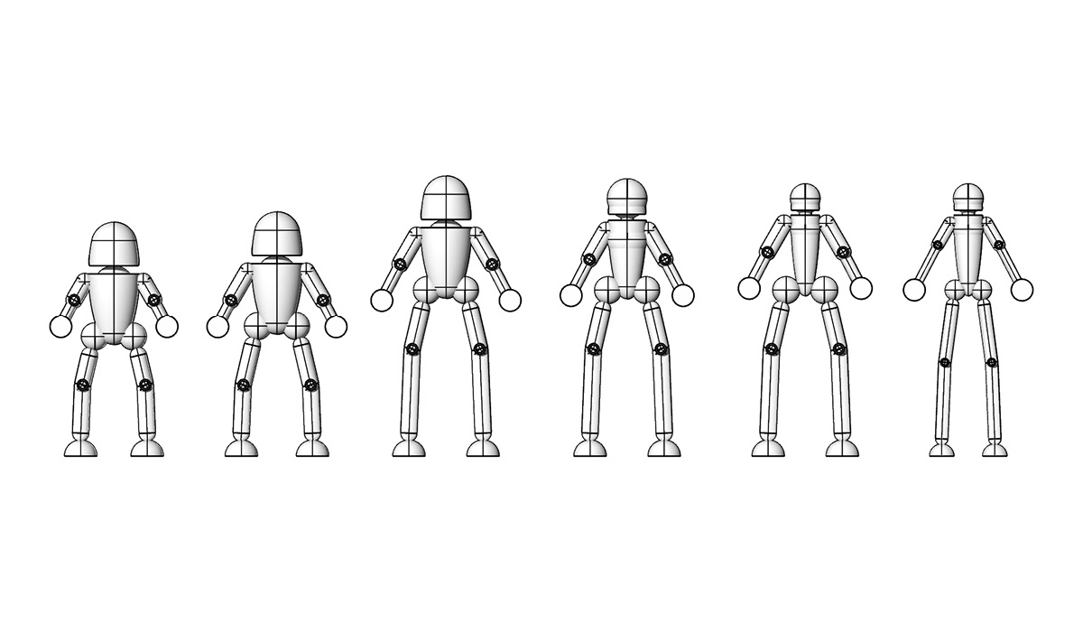 CAD 2 robots future sci-fi keyshot Rhino Row 0 RowZero