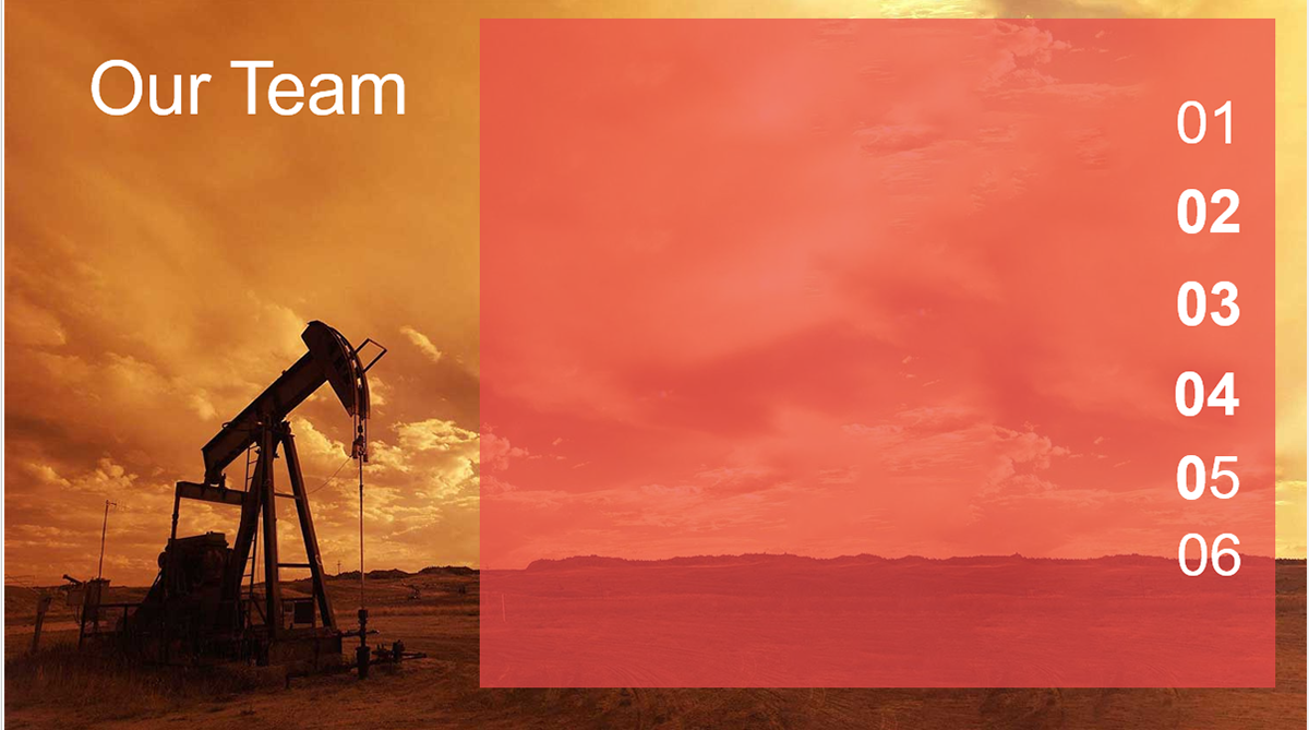 presentation slides PPT Google Slides template presentation design Powerpoint Oil and Gas Industry