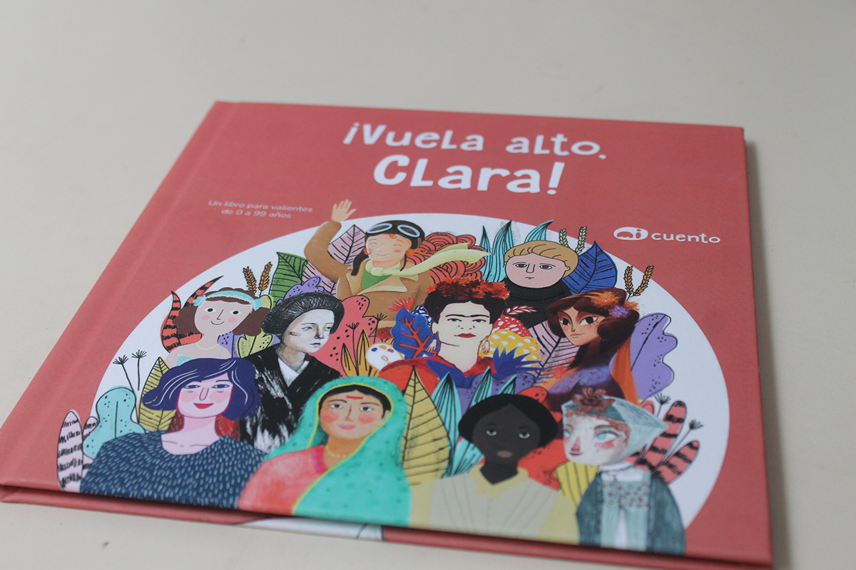 ilustracion infantil libro-album feminismo personajes retrato