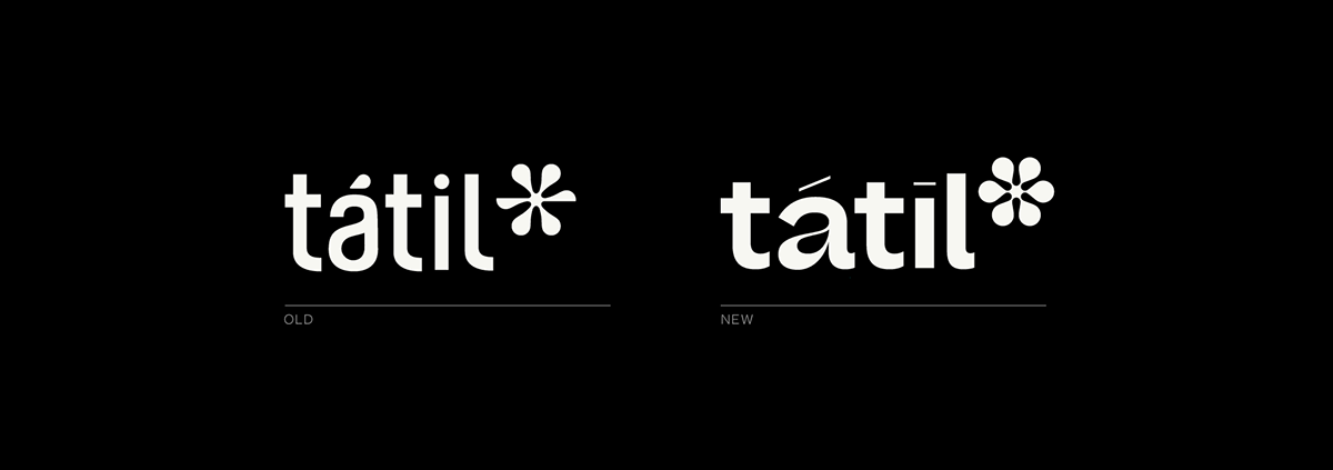 design identity logo organic Rebrand tatil type Brazil