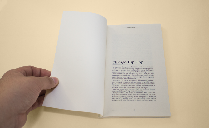 hip hop chicago book design