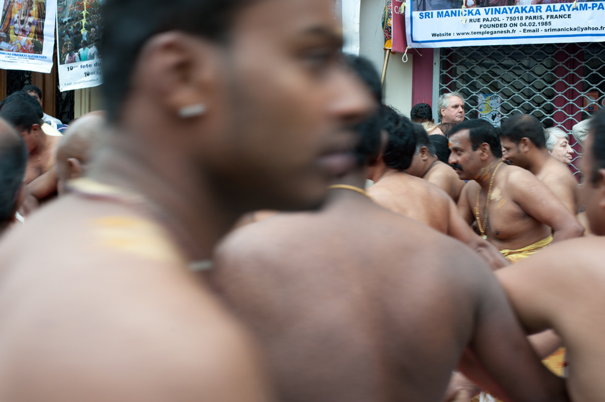 Ganesh  India Paris Hindu Street procession