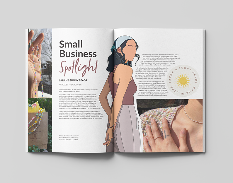 brand brand guidelines design editorial graphic design  ILLUSTRATION  Illustrator InDesign magazine Small businesses