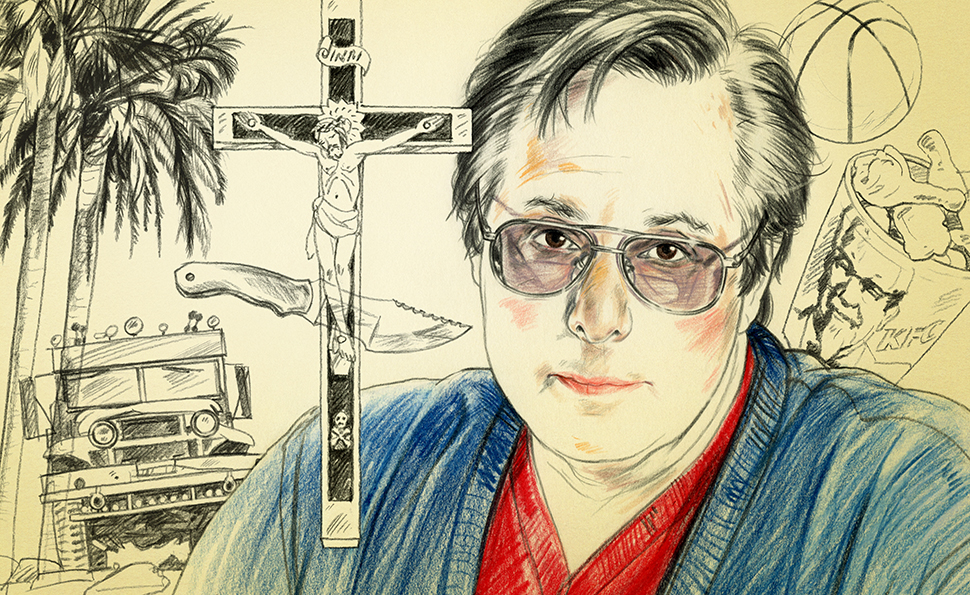 actor director movie colored pencil hand drawn Fritz Lang Sylvester Stallone David Mamet Coen brothers bill murray jodie foster william friedkin philip seymour hoffman Nicolas Cage