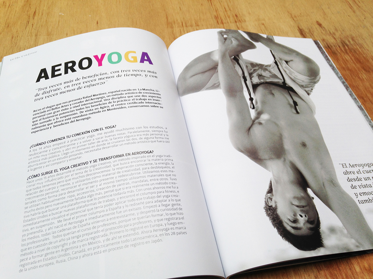 editorial Collection magazine Yoga zen