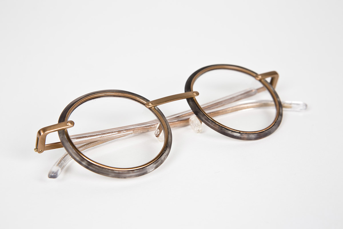 eyewear glasses lunettes experimental ink fog buée lunette handmade copper plastic thermochromic