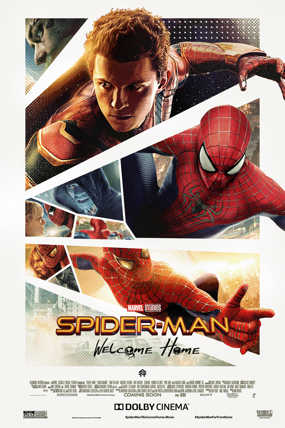 HWC Trading A3 FR Spiderman Movie Poster Tom Holland Indonesia