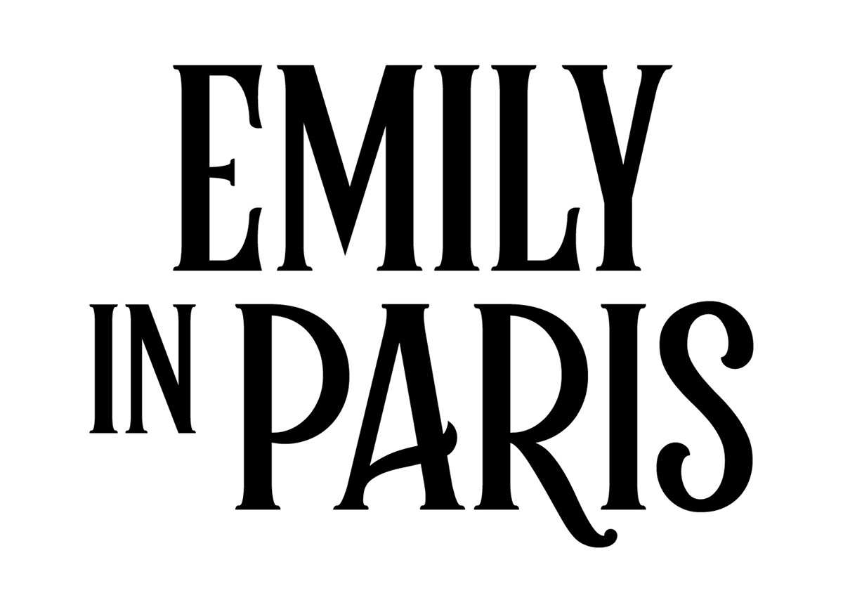 darren star emily in paris lily collins logo motion design Netflix romcom show logo Show Open