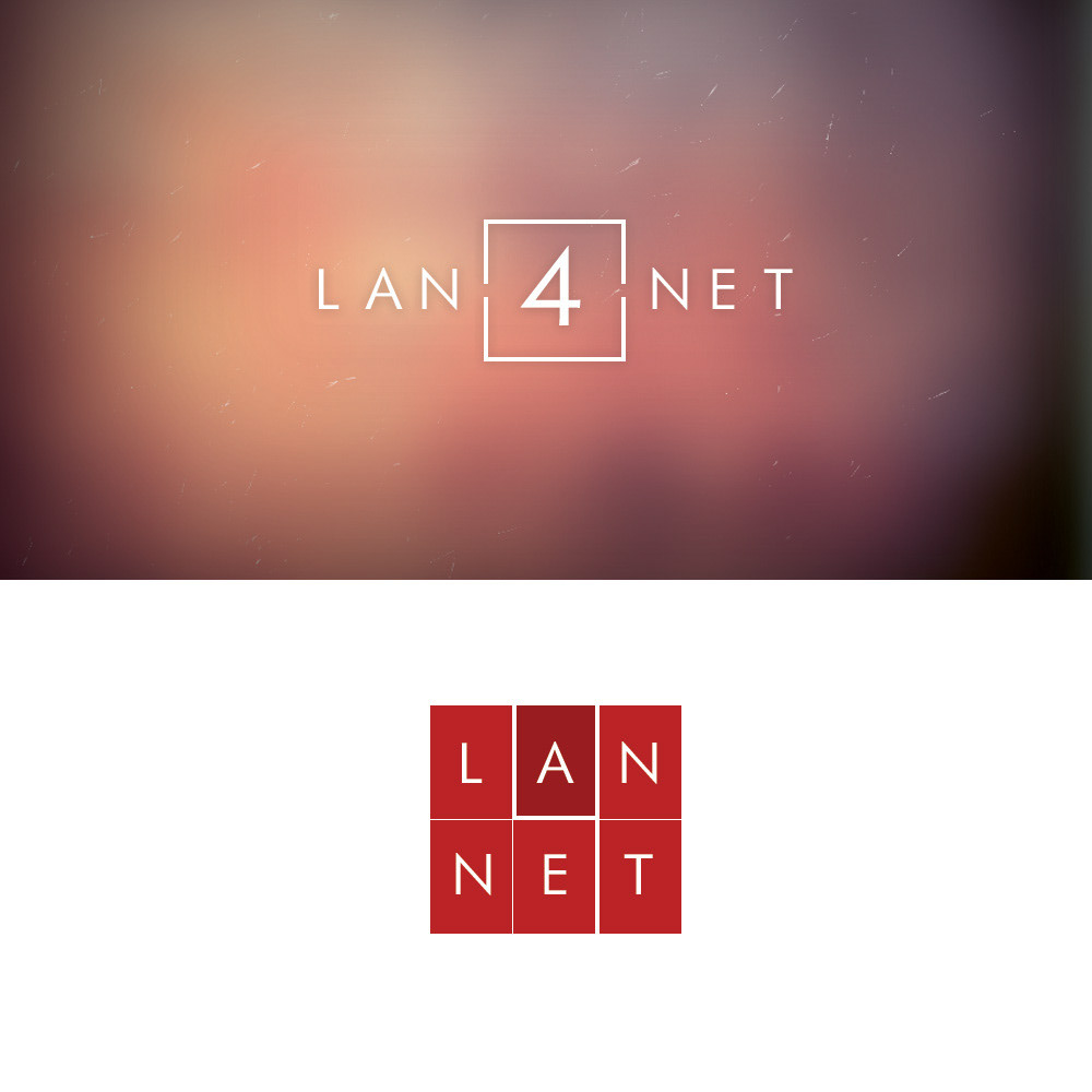 logo lan4net simplistic