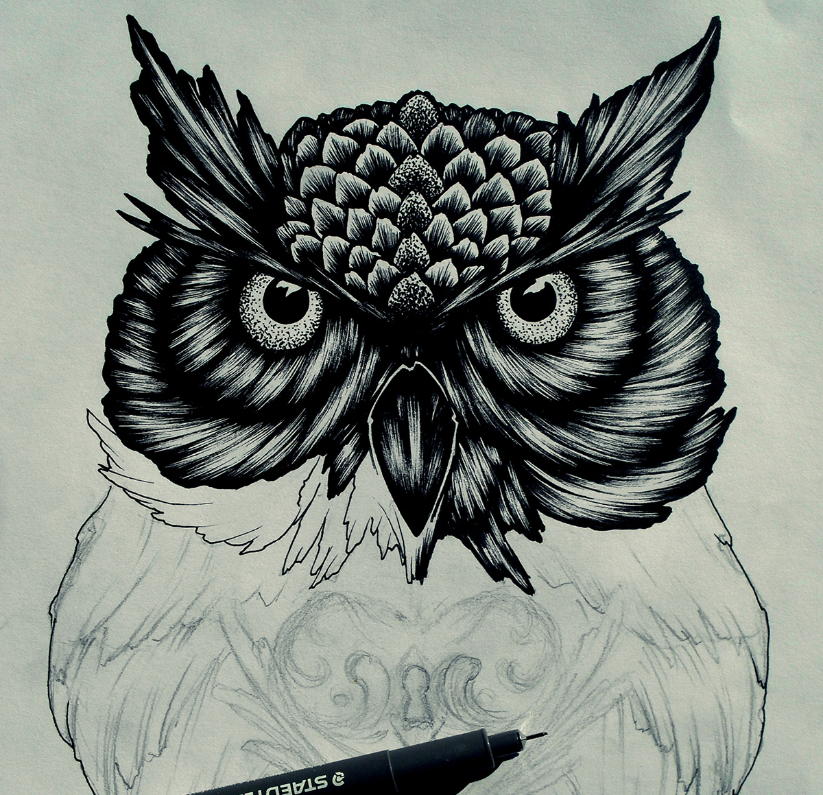 owl Errecì ink
