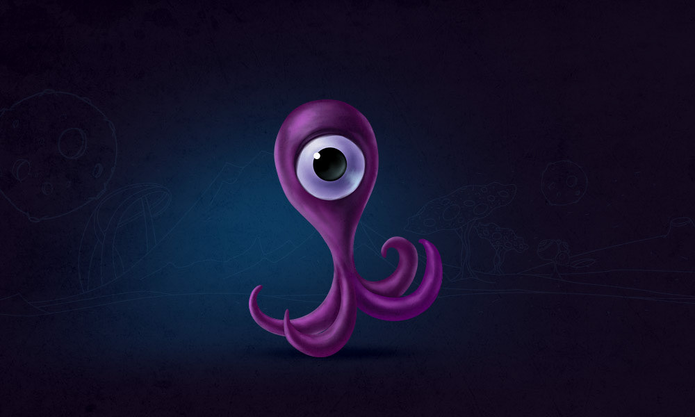 Space  aliens Majestic lepshey Webdesign characters
