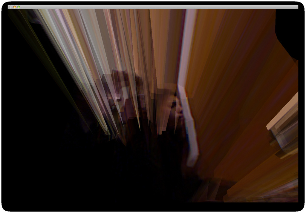 kinect Glitch OpenGL OpenFrameworks abstract art