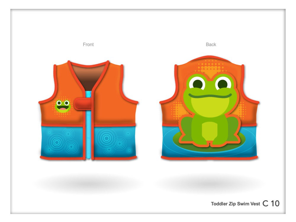 children Fashion  kids Pool product design  Production rendering summer swim swimming