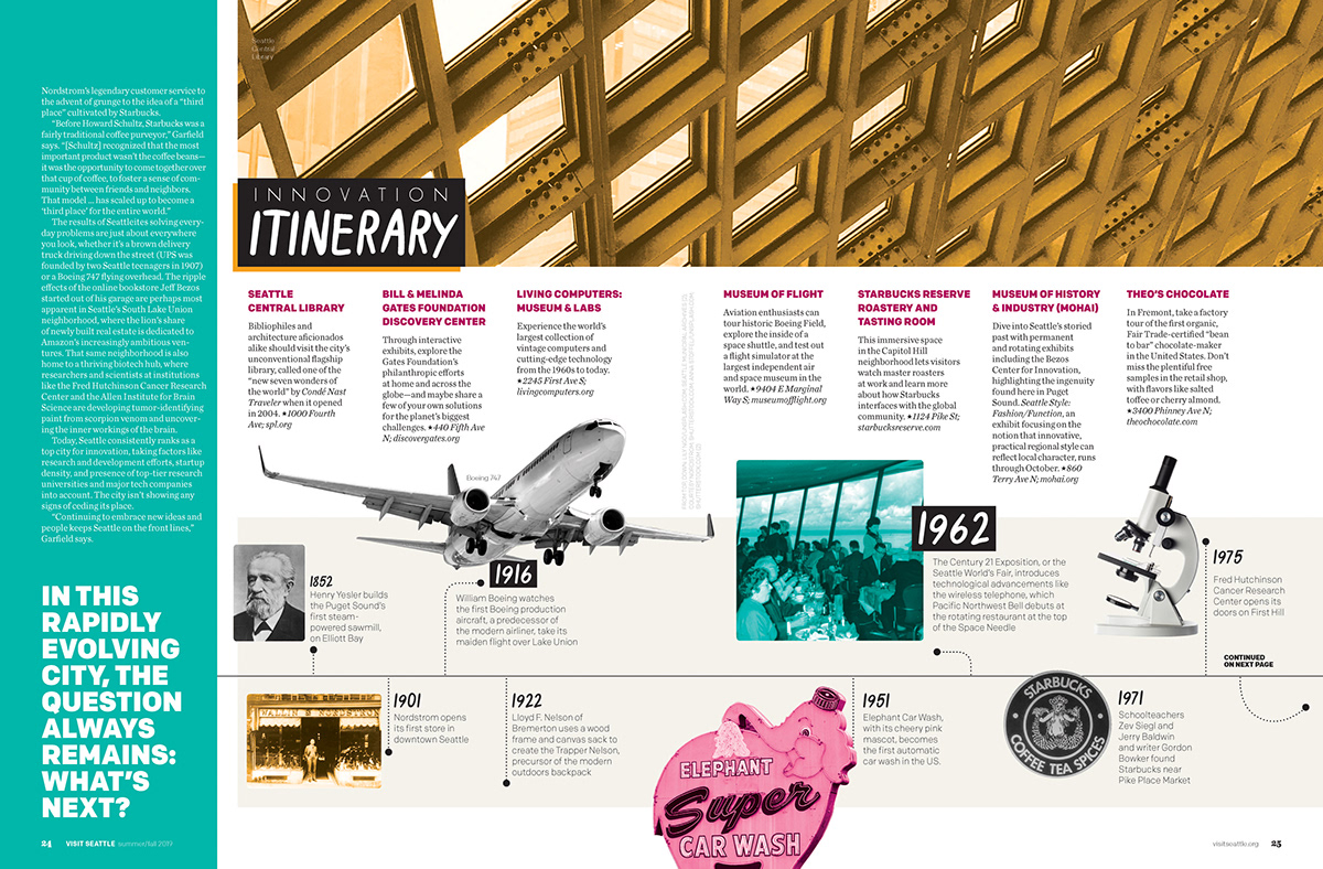 seattle pink neon history editorial print magazine tourism Boeing Amazon