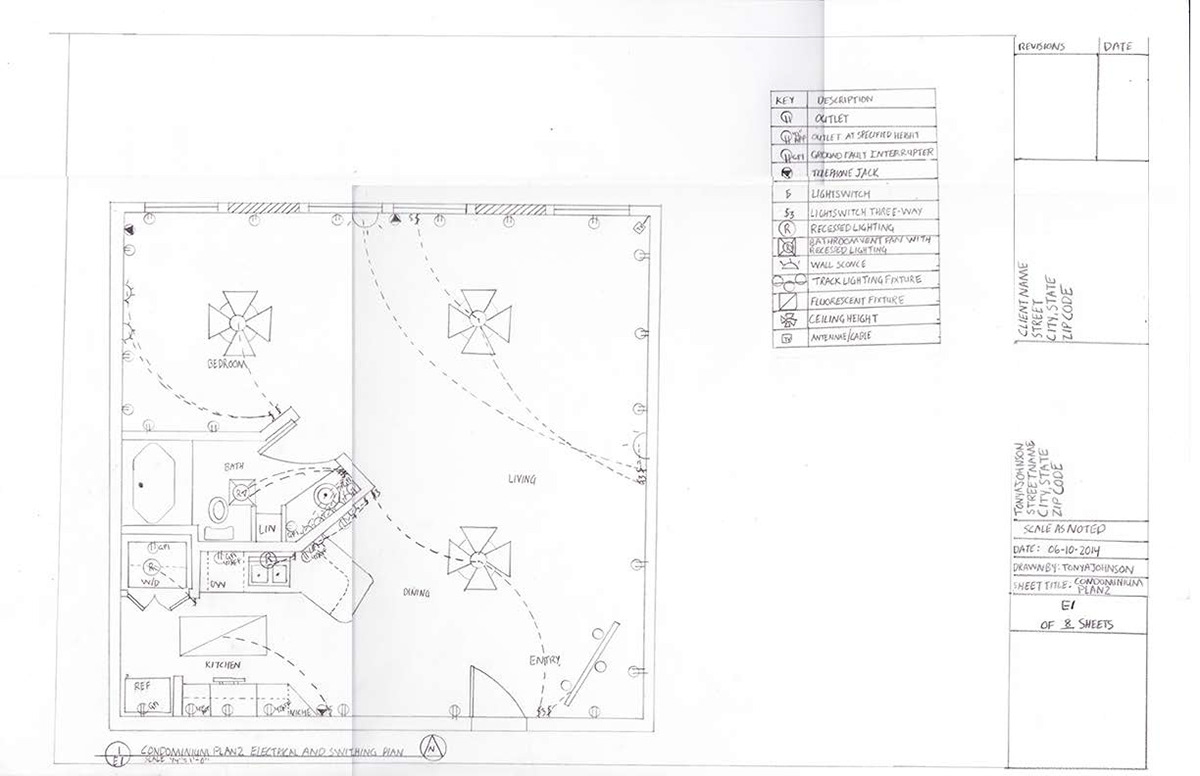 hand drafting floor plans furniture plans condo floor plans Layout electrical plans lighting plans
