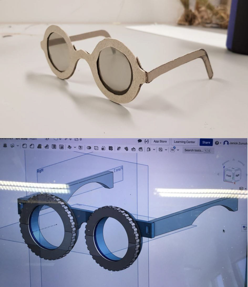 app AR concept digital glasses hidden