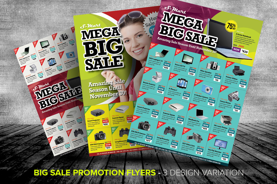 dealjumbo Deal bundle sale discount download templates print promo ad flyer card modern clean corporate