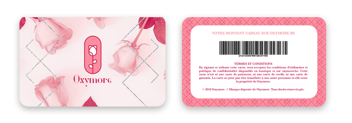TFE rose Cosmetic Packaging branding 