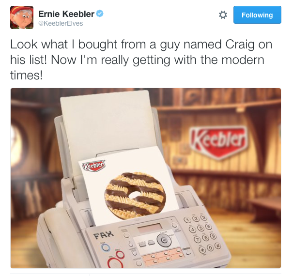 social media facebook twitter keebler elves Keebler Advertising 